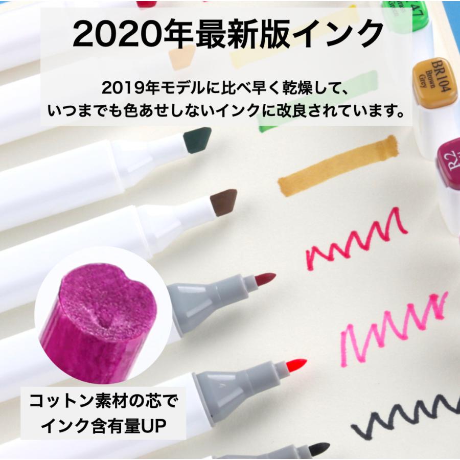 マーカーペン 80色 コピック 練習用 油性 セット イラストマーカー 2種類のペン先 太細両端 カラーペン コミック用 色塗り 美術 手帳 Markerpen01 Shiroha 通販 Yahoo ショッピング