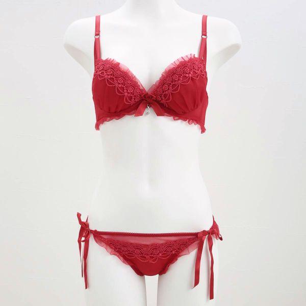 peek-a-boo（ピーカーブー） 白鳩 別注 ケミカルレース ブラジャー