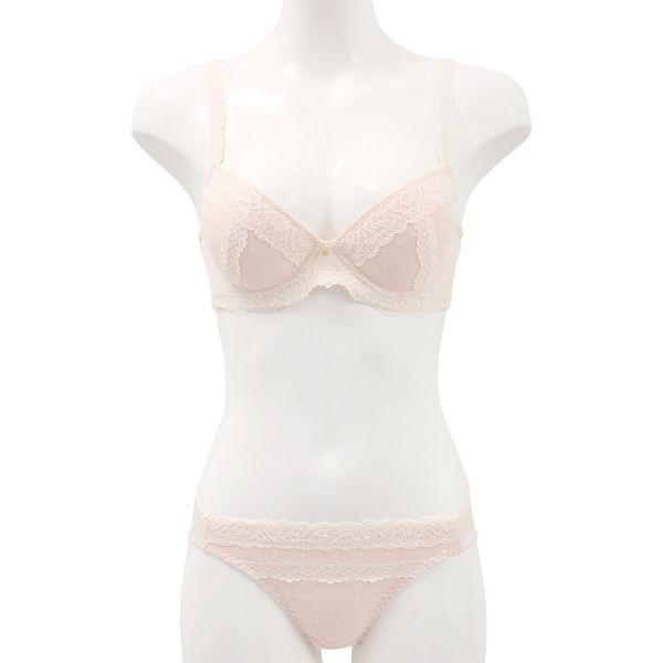 SHIROHATO ソニアブラック レイラ ブラジャー ショーツ セット