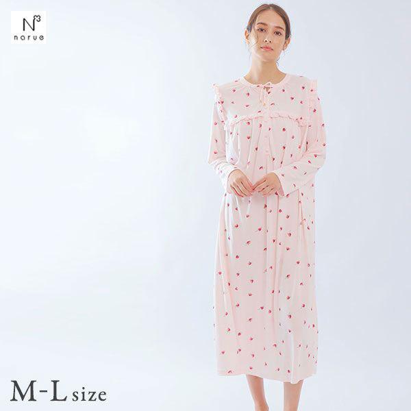 限定製作 ナルエー Narue パジャマ T Rスムースストロベリーワンピース ルームウェア ドレス 長袖 楽天 Www Technet 21 Org