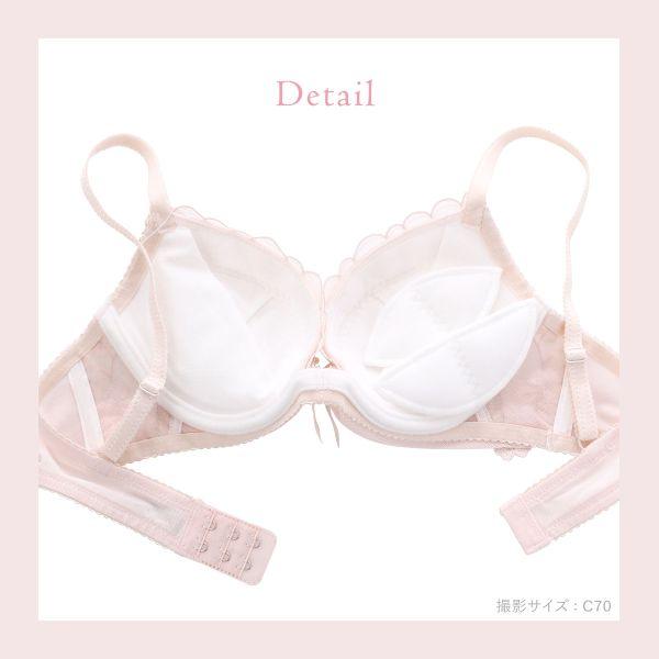 【新品未使用】リサマリ ミラクル谷間ブラ マリーナ ブラジャー ショーツ セット マリーナ ブラジャー（B-D）＜リサマリ ミラクル谷間ブラ