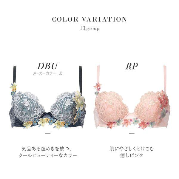 サルート（SALUTE） ワコール 13グループ 13G P-UP ブラジャー DEF