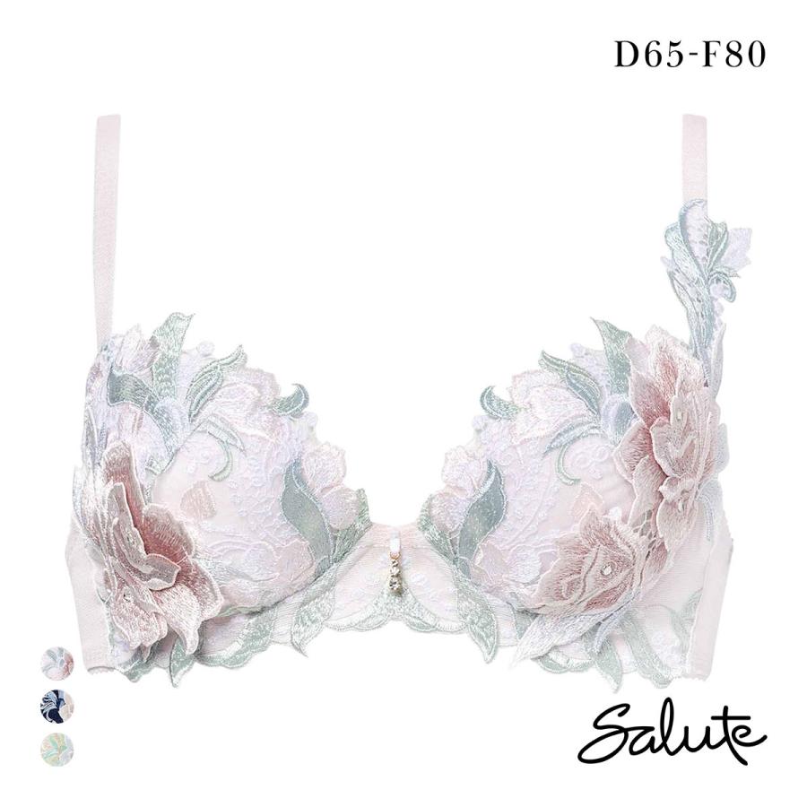ワコール サルート 22グループ 22G P-UP ブラジャー DEF プッシュアップ 谷間 Wacoal Salute BTJ422 25AW先行プレステージ