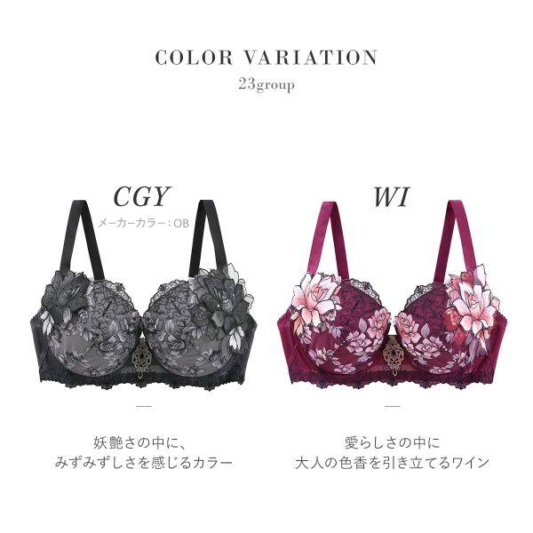 サルート（SALUTE） ワコール 23グループ 23G P-UP ブラジャー GHI