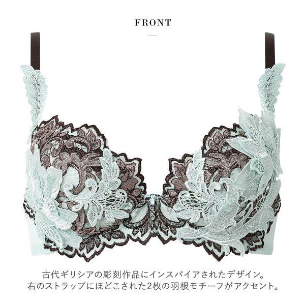 サルート（SALUTE） ワコール 32グループ 32G P-UP ブラジャー DEF