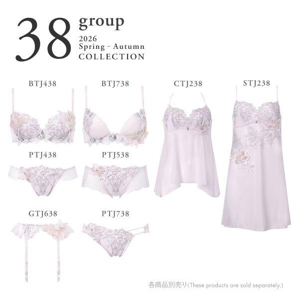 サルート（SALUTE） ワコール 38グループ 38G フロントエックスプラス