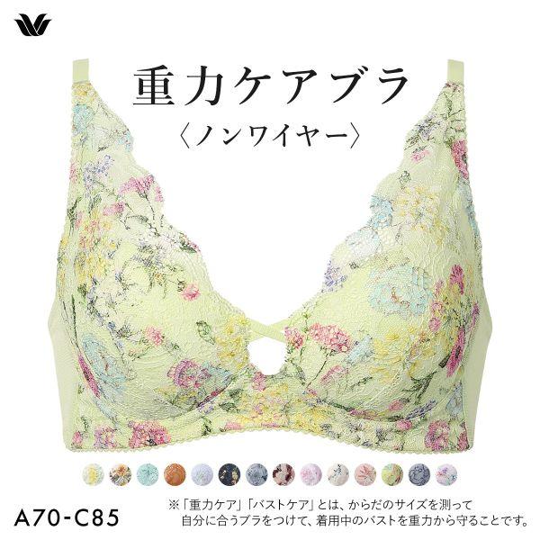 ワコール Wacoal 重力ケアブラ ノンワイヤー BXB194 ブラジャー ABC