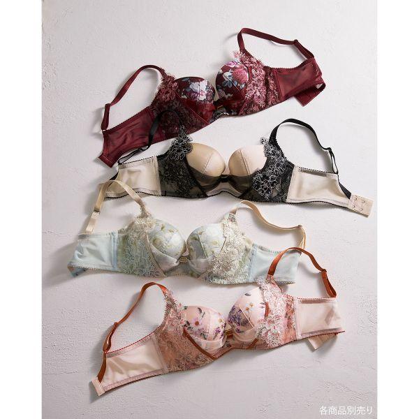 ワコール リボンブラ 脇すっきり ブラジャー DEF 脇高 脇肉 Wacoal BXB473の画像