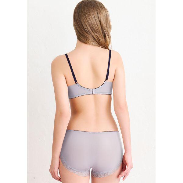 ワコール 夏めくブラ 3/4カップブラジャー DEF ワコール ブラジャー 吸汗速乾 高通気 Wacoal BXB485 大きいサイズの画像