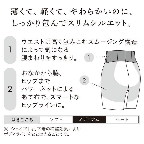 LASEE ワコール Wacoal 着やせグラマラス スキニーベール ガードル 