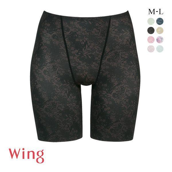 ワコール Wacoal ウイング Wing おなかとヒップをほどよくサポート Pパンツ Ml ガードル ロング 補正下着 メール便 6 Shirohato 白鳩 通販 Paypayモール