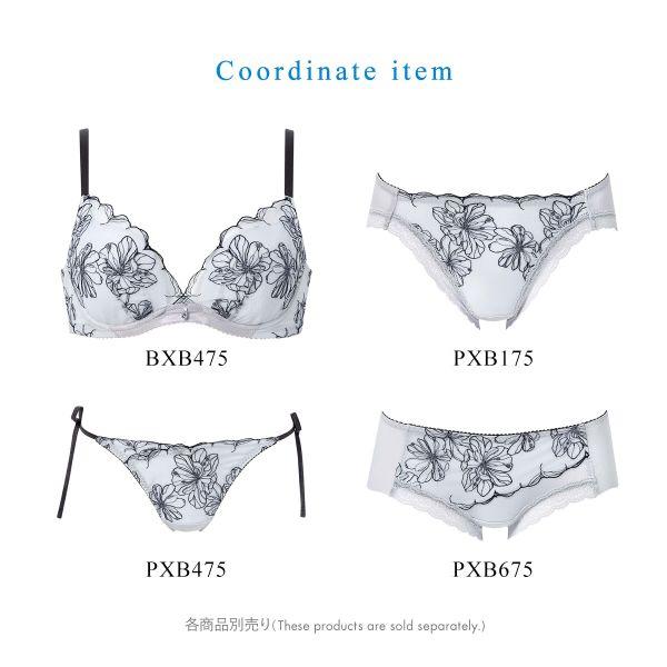 ワコール 夏めくブラ ショーツ ML ローライズ ハイレッグ ビキニタイプ Wacoal BXB475 PXB175 | WACOAL | 09