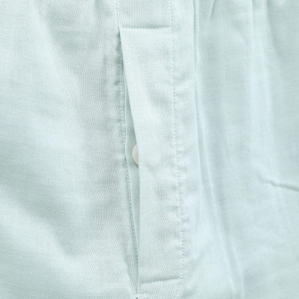ワコール Wacoal 睡眠科学 シャツパジャマ 上下セット メンズ 5分袖 半袖 前開き 2重ガーゼ 綿100％｜shirohato｜09
