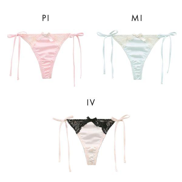 COCO Linge ココランジェ プティリボン Tバック ショーツ バック COCO Linge ココランジェ プティリボン Tバック ショーツ バック