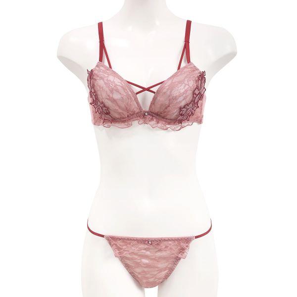 COCO Linge（ココランジェ） レーシーフラワーコード ブラジャー