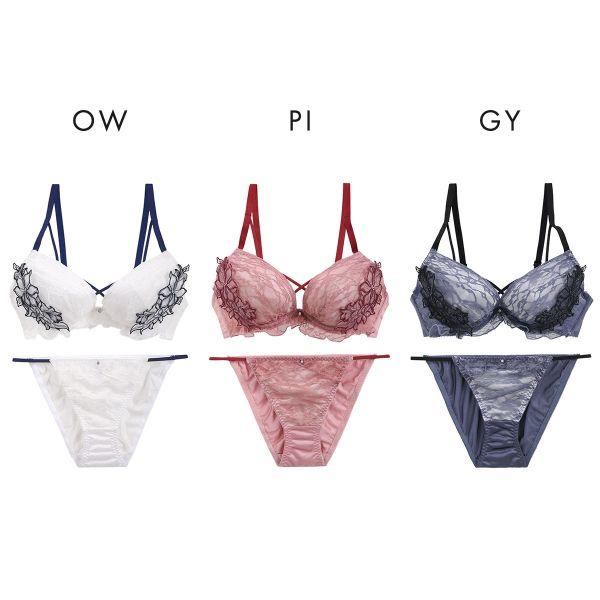 COCO Linge（ココランジェ） レーシーフラワーコード ブラジャー
