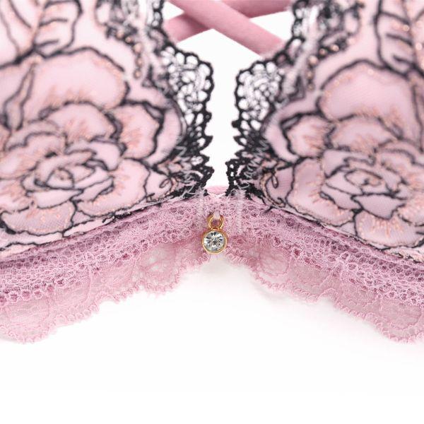 COCO Linge（ココランジェ） ロージーラメフローラ ブラジャー