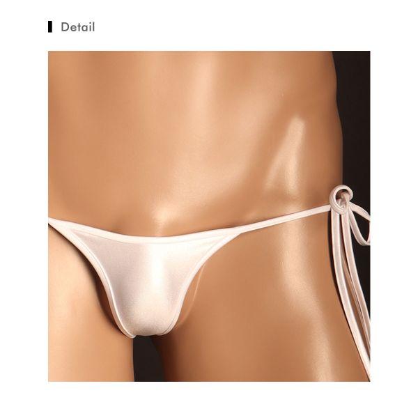 TM COLLECTION ユニセックス uniSeX WET side ribbon TB Tバック 