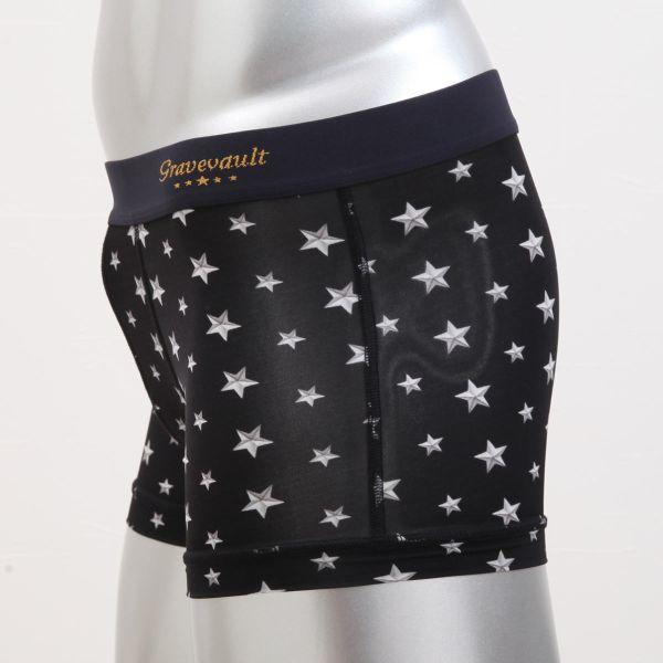 グレイブボールト Gravevault STAR STUDS ボクサーパンツ ショート XL 3051212｜shirohato｜07