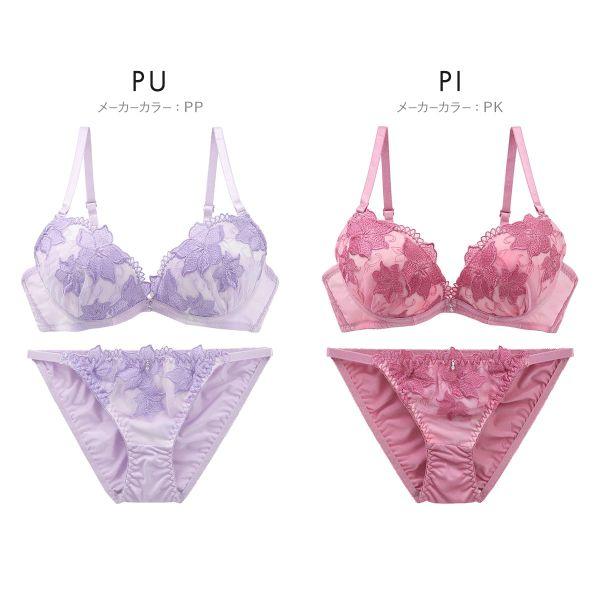 SHIROHATO（白鳩） ラブジェリー フローラルリリー ブラセット ABCD