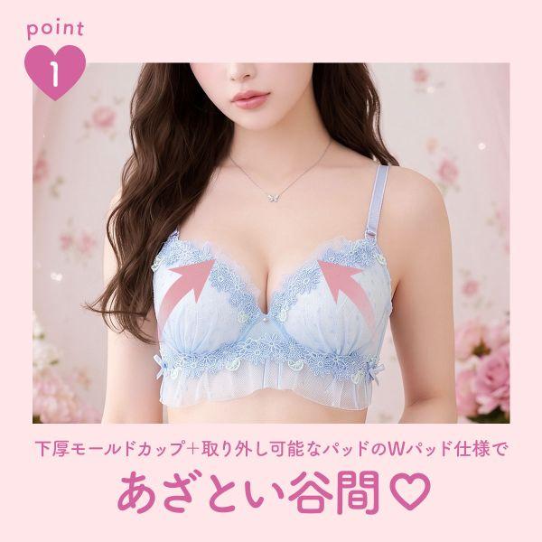 SHIROHATO（白鳩） ラブジェリー プリティケミカル ブラセット ABCD