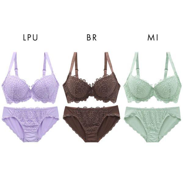 Gi la see（ギャラシー） ブラジャー 美乳ブラ 背中すっきり 脇高 ラッ