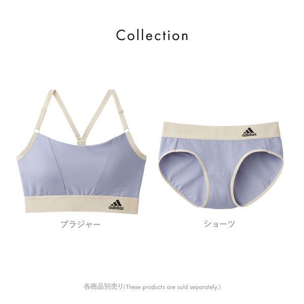 アディダス adidas エアースルー ハーフトップ レディース スポーツブラ ノンワイヤー ブラジャー 吸汗速乾 単品｜shirohato｜19