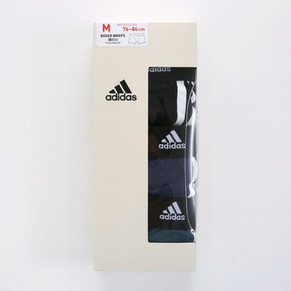 アディダス adidas スリーストライプ ボクサーパンツ 3枚セット メンズ 前とじ スポーツ｜shirohato｜09