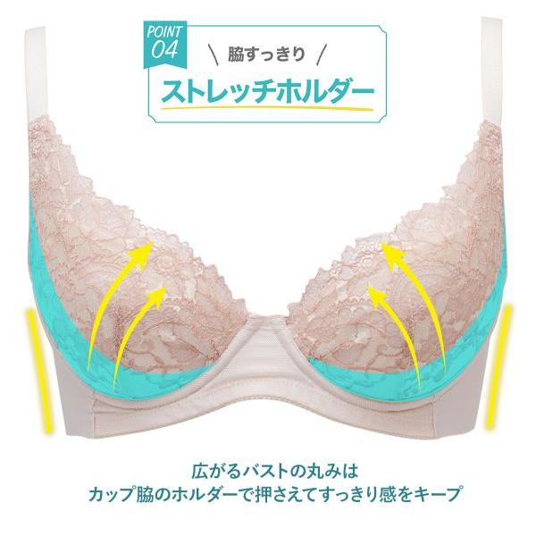 ルシアン LECIEN to Liftブラ 3/4カップ ブラジャー BCD 脇肉 脇 ルシアン LECIEN to Liftブラ 3/4カップ ブラジャー BCD 脇肉 脇