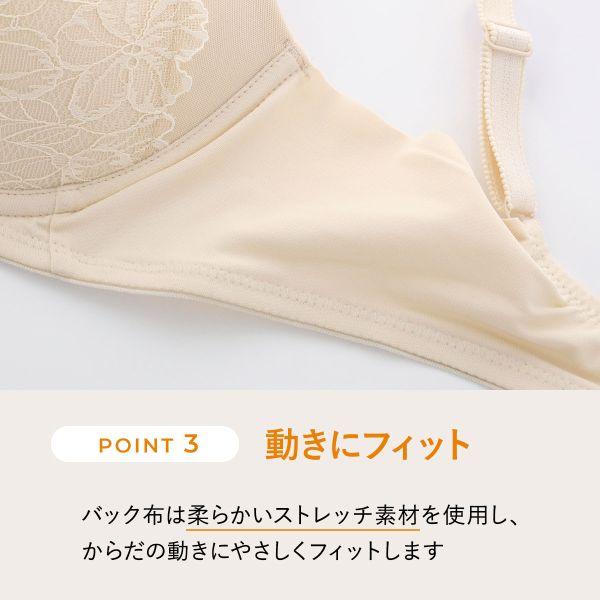 ルシアン LECIEN 下がり胸を持ち上げてふっくら丸胸 4/5カップ ルシアン LECIEN 下がり胸を持ち上げてふっくら丸胸 4/5カップ