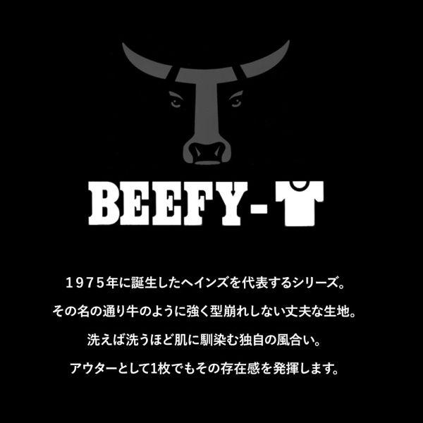 ▲ヘインズ Hanes ビーフィー BEEFY リブ ヘンリーネック Tシャツ メンズ トップス インナー 半袖 HM1-T103｜shirohato｜06