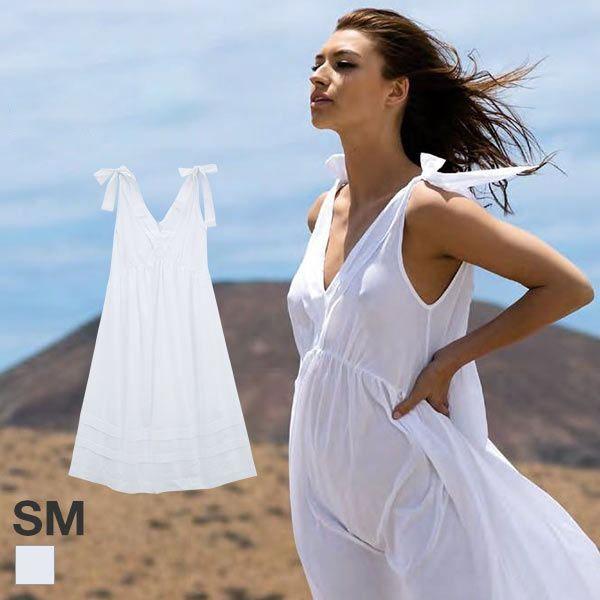 人気特価激安 コエミ Coemi Bianca リボンストラップコットンドレス ワンピース ルームウェア パジャマ Whitedress 激安単価で Gogo123 Com Tw