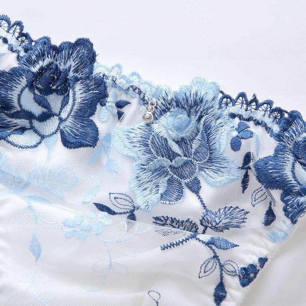 SHIROHATO エレガント クラシカルローズ刺繍 メンズ体型用ショーツ M