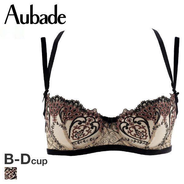 人気が高い メール便 25 送料無料 オーバドゥ Aubade Coeurs Enlaces ブラジャー ハーフカップ 総レース ノンパデッド 単品 Serenadeカラー 人気ショップが最安値挑戦 Www Thedailyspud Com