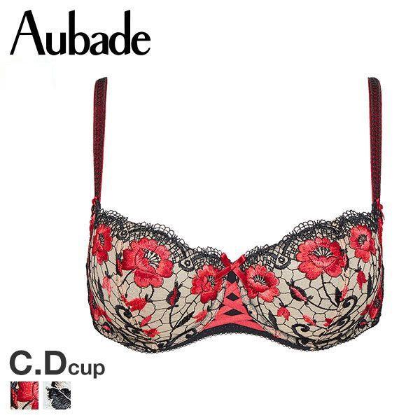 注目の メール便 25 オーバドゥ Aubade Fievre Andalouse ブラジャー ハーフカップ ノンパデッド 単品 全国宅配無料 Tv Creativetalentnetwork Com