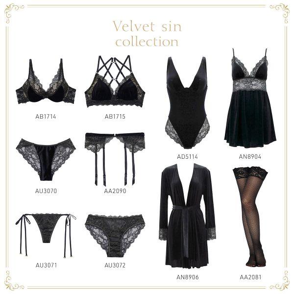 仮専用ANNEBRA Velvetおまとめ ANNEBRA（アンブラ） Velvet Sin ベロア×レース ガーターベルト