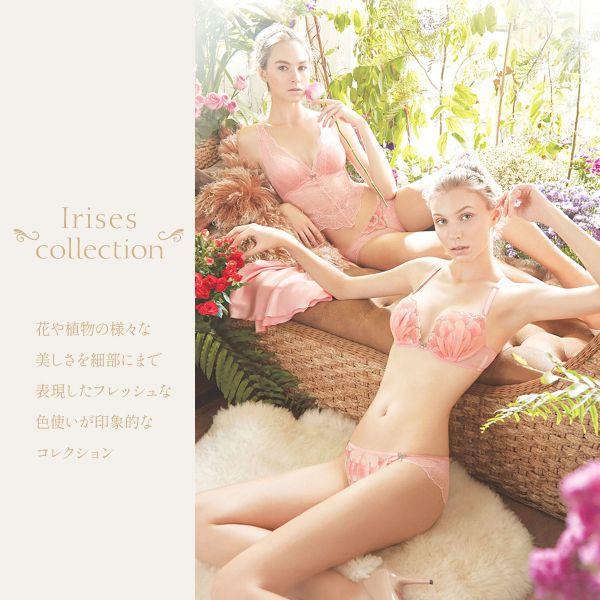 アンブラ ANNEBRA Irises フロントホック 3/4カップ ブラジャー BCDEFG グラマーサイズ サイズ豊富 谷間 ふっくら 単品 [ 大きいサイズ アンダー80まで ]｜shirohato｜04