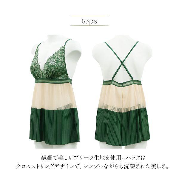 ANNEBRA（アンブラ） ANNEBRA Olive シアーベビードール＆ショーツ