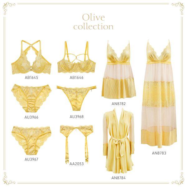 ANNEBRA（アンブラ） ANNEBRA Olive シアーベビードール＆ショーツ