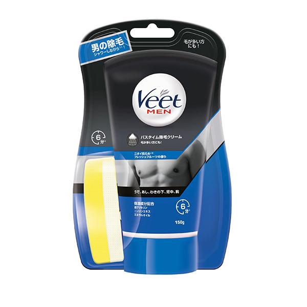 ヴィート Veet メンズ バスタイム 除毛クリーム あし うで 胸 背中 わきの下 Shirohato 白鳩 通販 Paypayモール