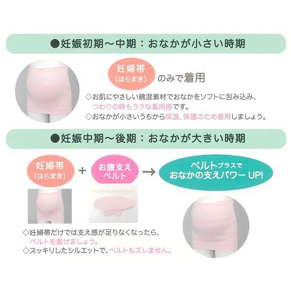 新到着 犬印 Inujirushi お腹支えベルト付き腹巻妊婦帯セット 妊娠初期 後期 Ml Materialworldblog Com