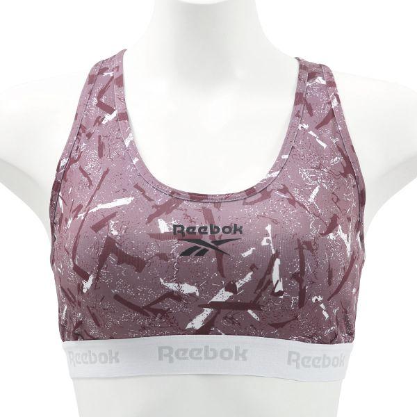 リーボック Reebok LADYS ハーフトップ ノンワイヤー スポーツブラ レディース 吸汗速乾 M L バッククロス 単品｜shirohato｜10