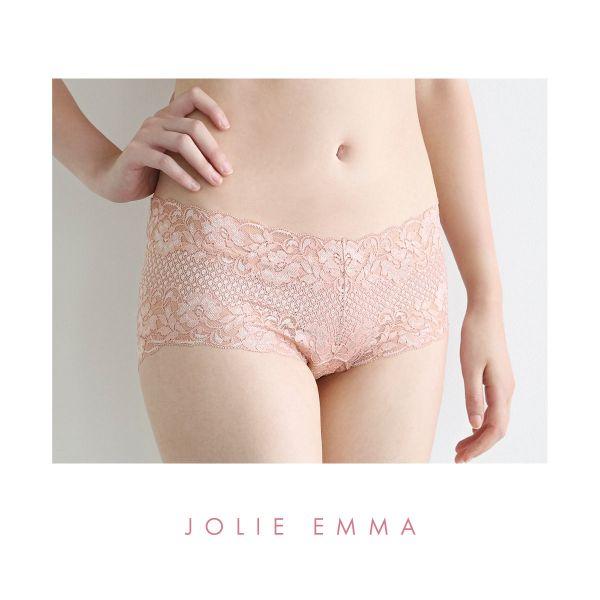 CONTRANTE ボーイレッグショーツ 総レース ひびきにくい 柔らか