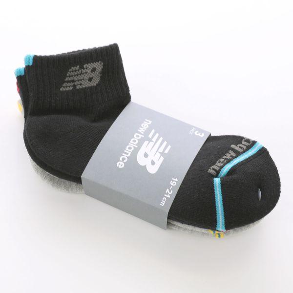New Balance ニューバランス 男児 ショートレングス ソックス 3 New Balance ニューバランス 男児 ショートレングス ソックス 3