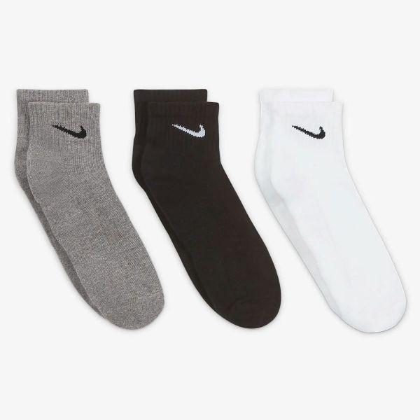 ナイキ Nike エブリデイ 国産 クッション ショート丈 ソックス 3足組 靴下 メンズ 25 27cm 27 29cm990円 Sx7667 21 23cm 23 25cm レディース