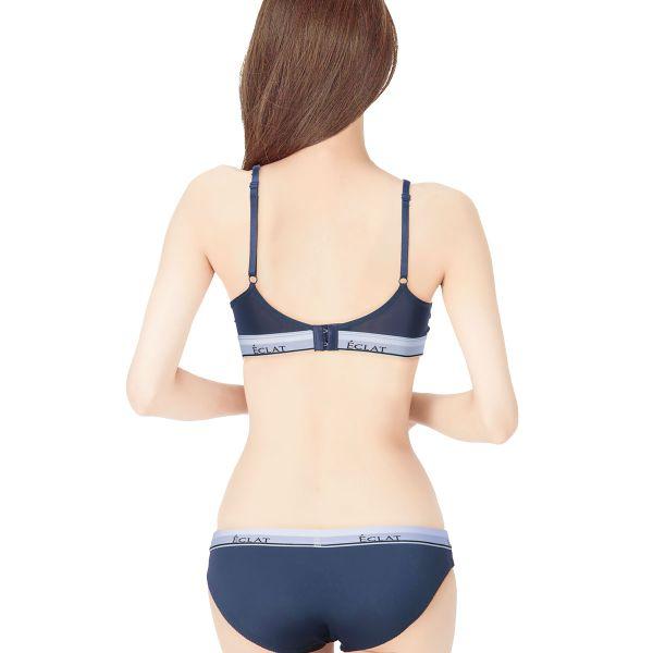 SHIROHATO エクラ ECLAT ノンワイヤー ブラジャー ショーツペア SHIROHATO エクラ ECLAT ノンワイヤー ブラジャー ショーツペア