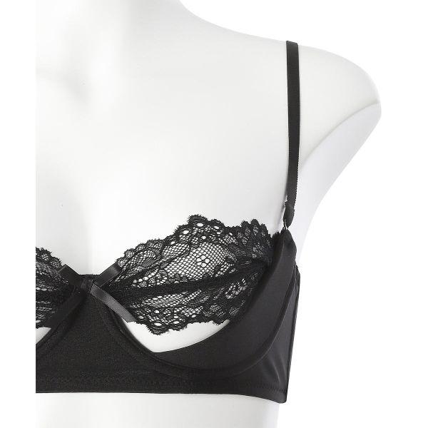 Ravijourブラ&amp;ショーツセット(BLK) RAVIJOUR（ラヴィジュール） ブラジャー ショーツセット ノワール