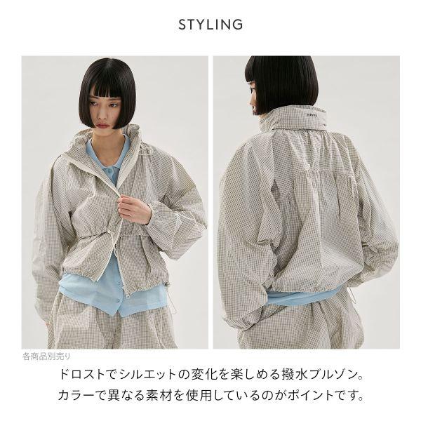 emmi エミ ドロストナイロンブルゾン 撥水 セットアップ対応