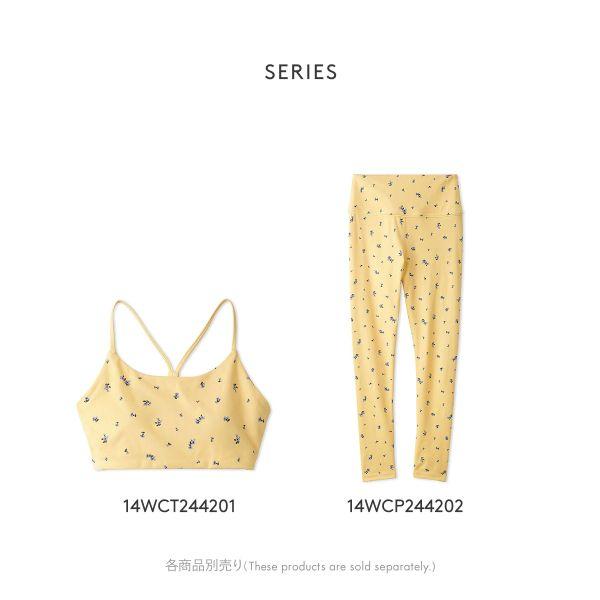 emmi yoga エミ WELLNESS&TRAINING ミニフラワーUVカットブラ
