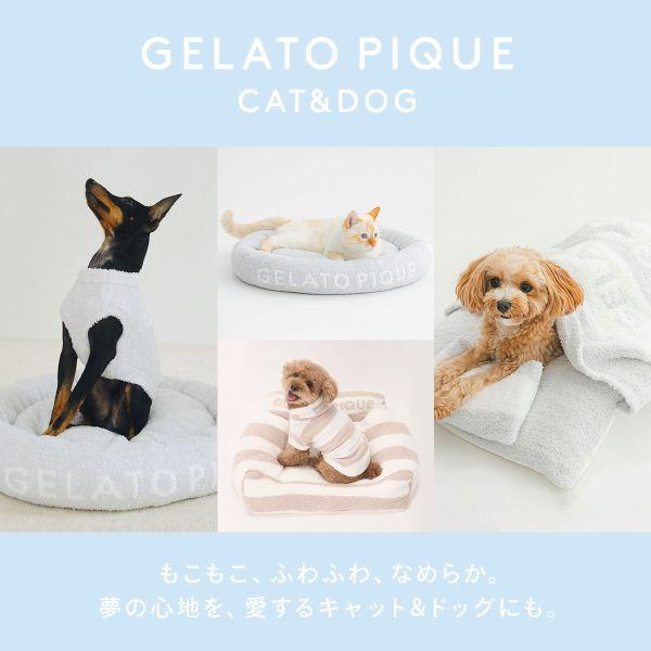 ジェラートピケ CAT&DOG 販路限定商品 ストロベリーキルティングお散歩バッグM gelato pique_3